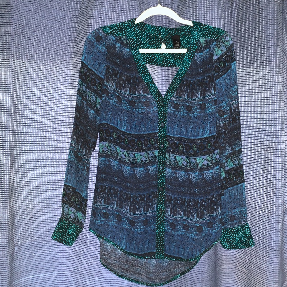 BKE button up blouse size S